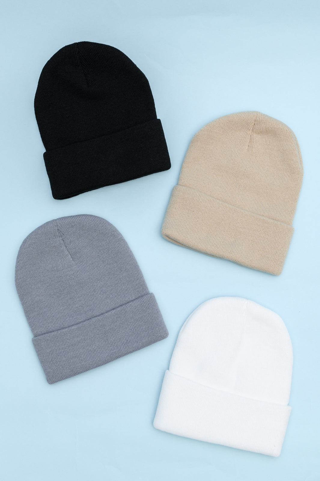 Zenana The Four Seasons Basic Beanie Set