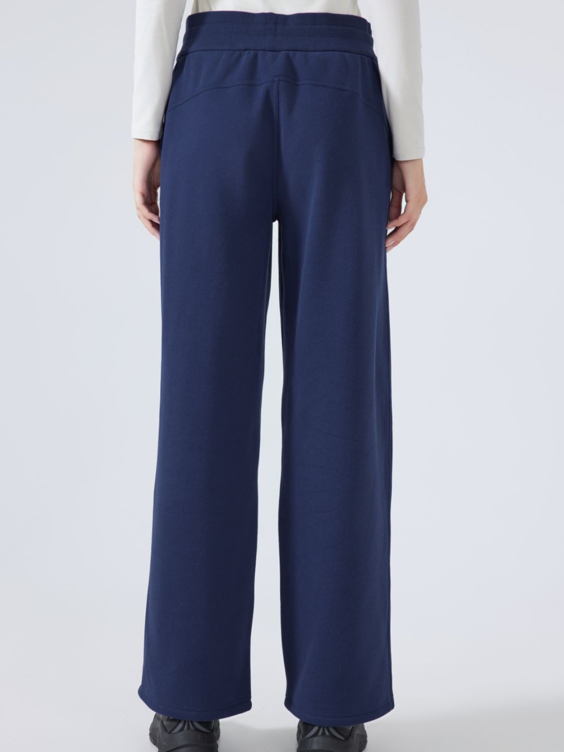 Drawstring Wide Leg Pants