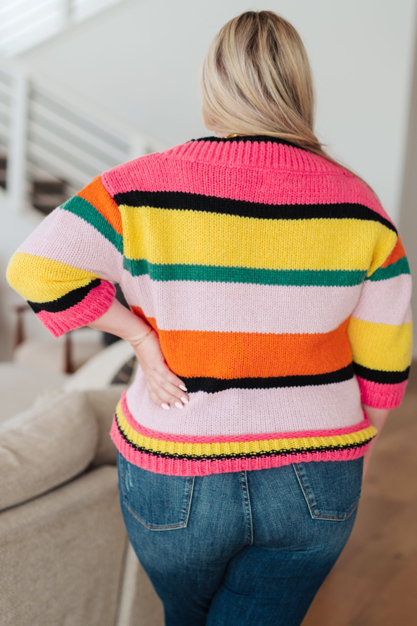 BiBi Bright Side Striped Sweater