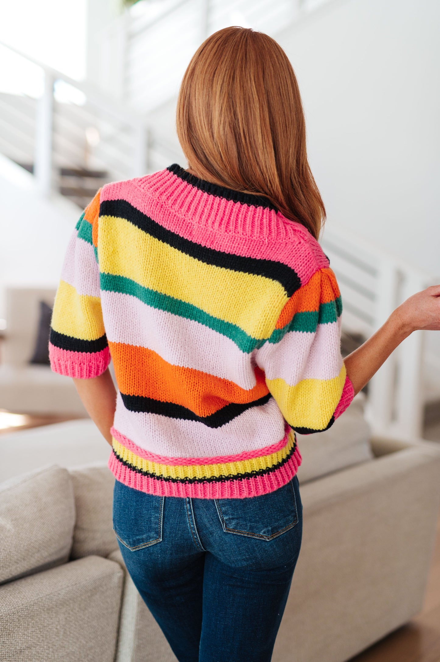 BiBi Bright Side Striped Sweater