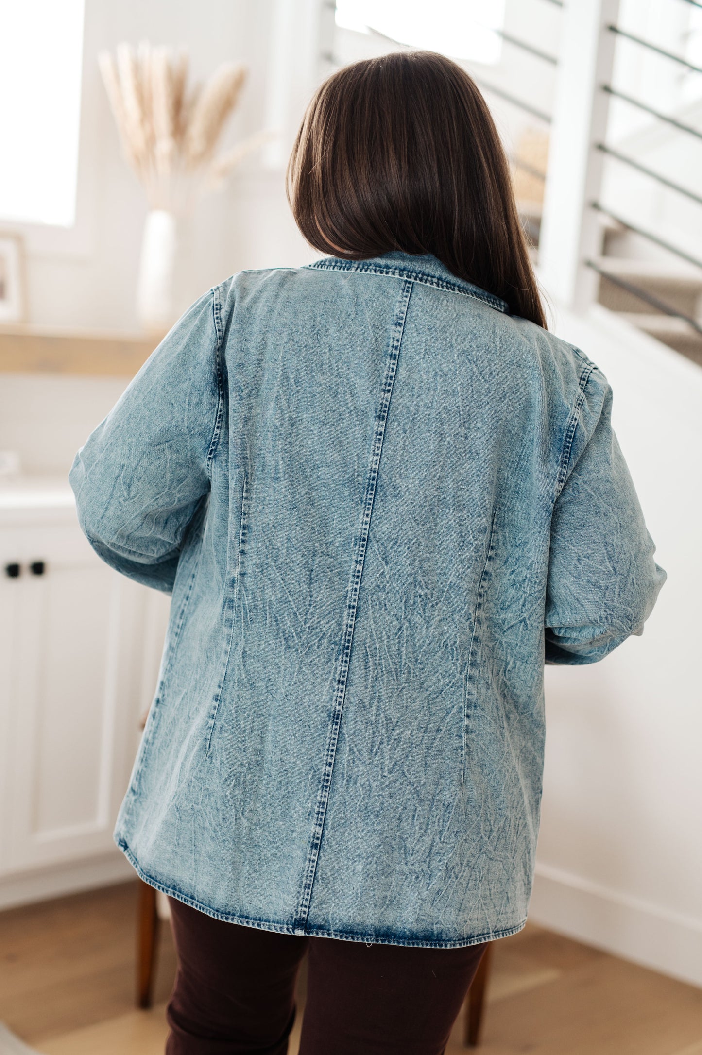 BiBi Business Brunch Denim Blazer