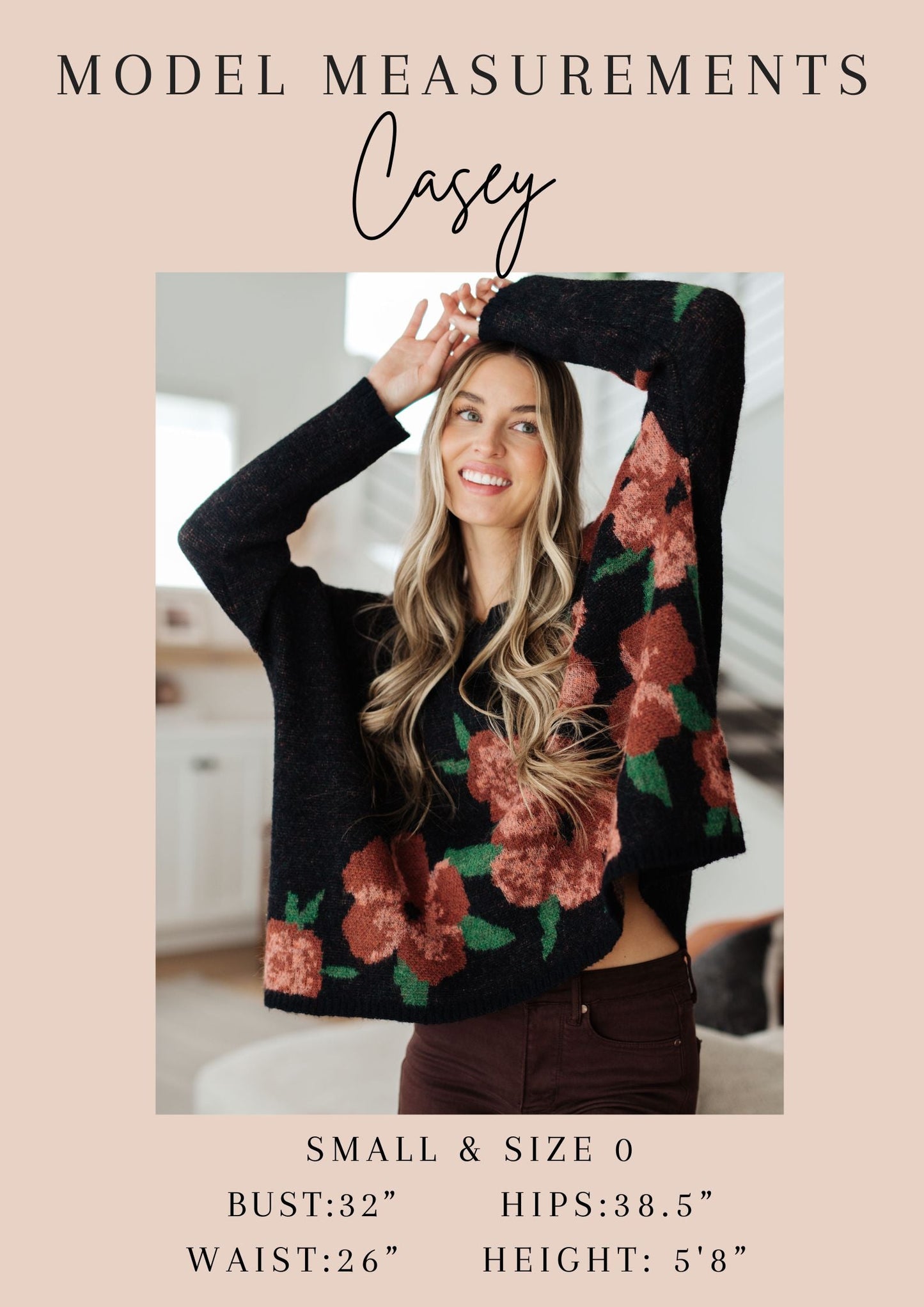 Leave It to Me Waffle Knit Relaxed Tee in  Pink
