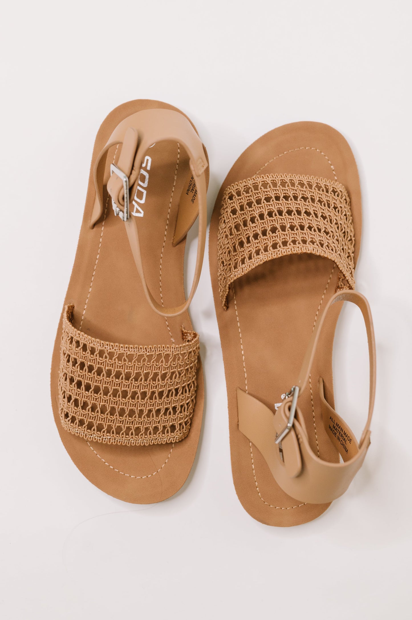 SODA Sibley Sandal in Camel