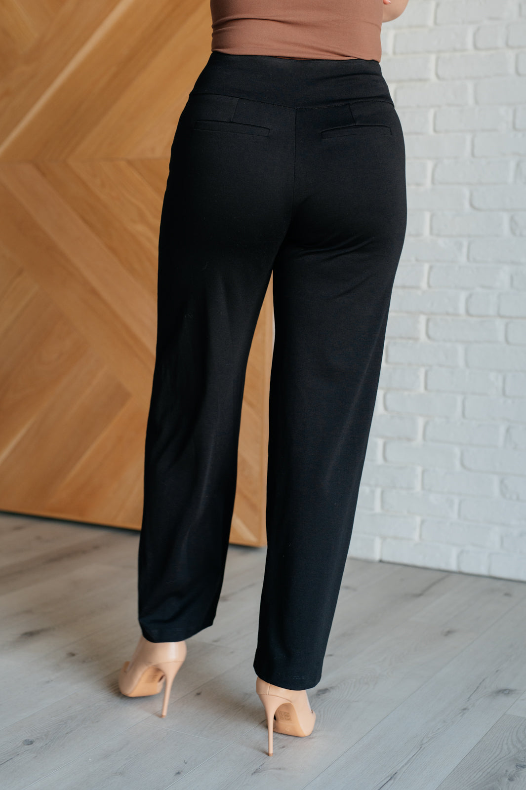 Dear Scarlett Magic Wide Leg Pants in Black