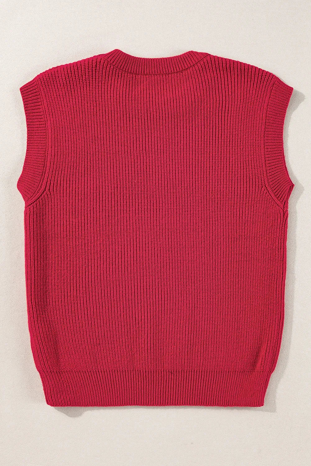 GAME DAY Round Neck Sweater Vest