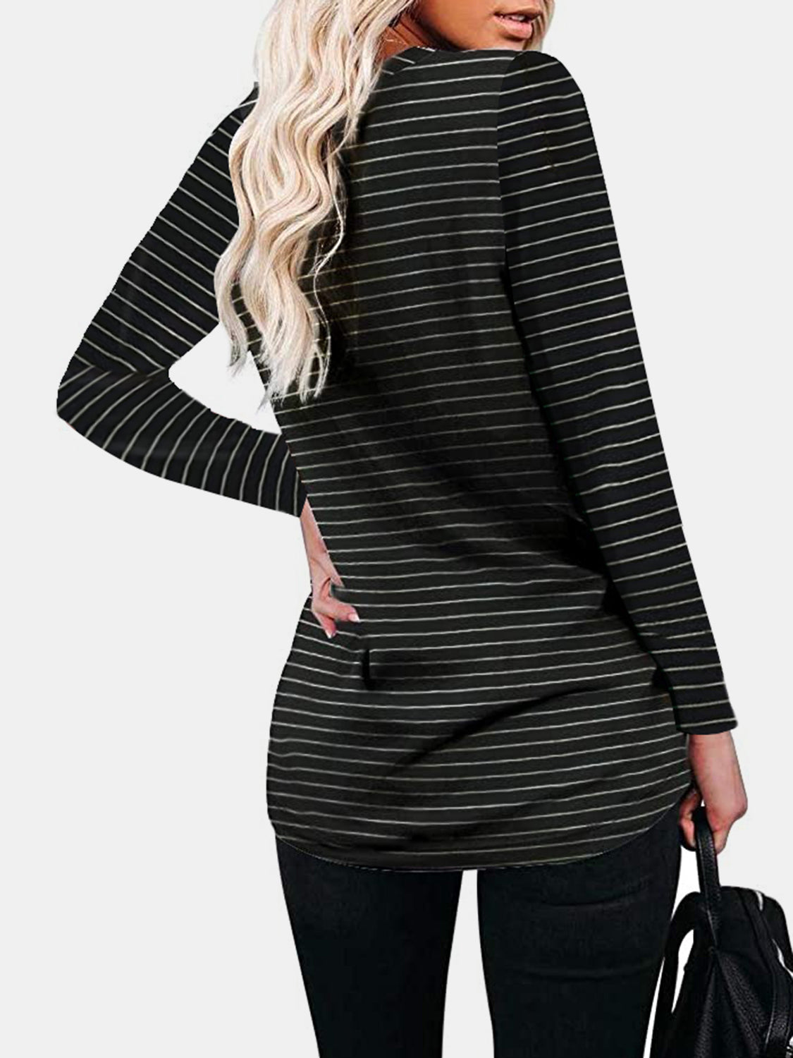 Round Neck Long Sleeve T-Shirt