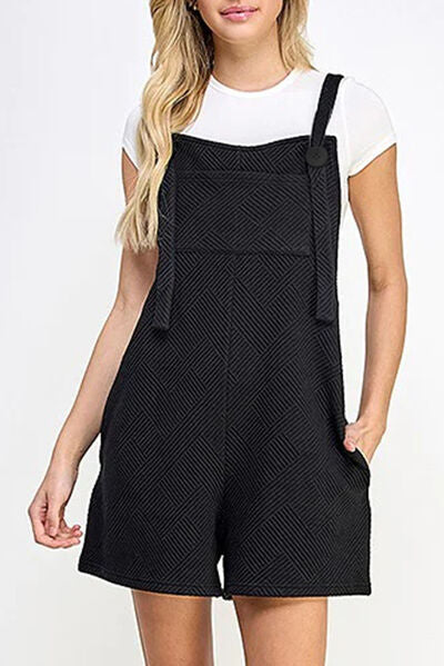 Textured Overall with Pockets