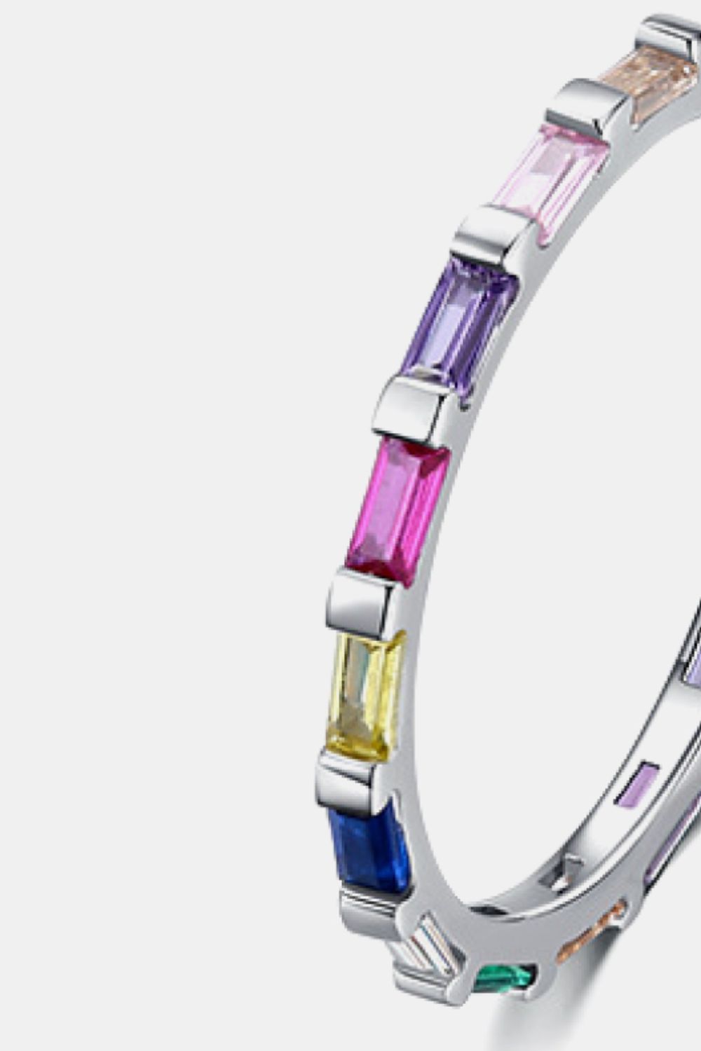 925 Sterling Sliver Zircon Ring