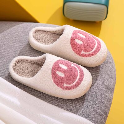 Melody Smiley Face Slippers