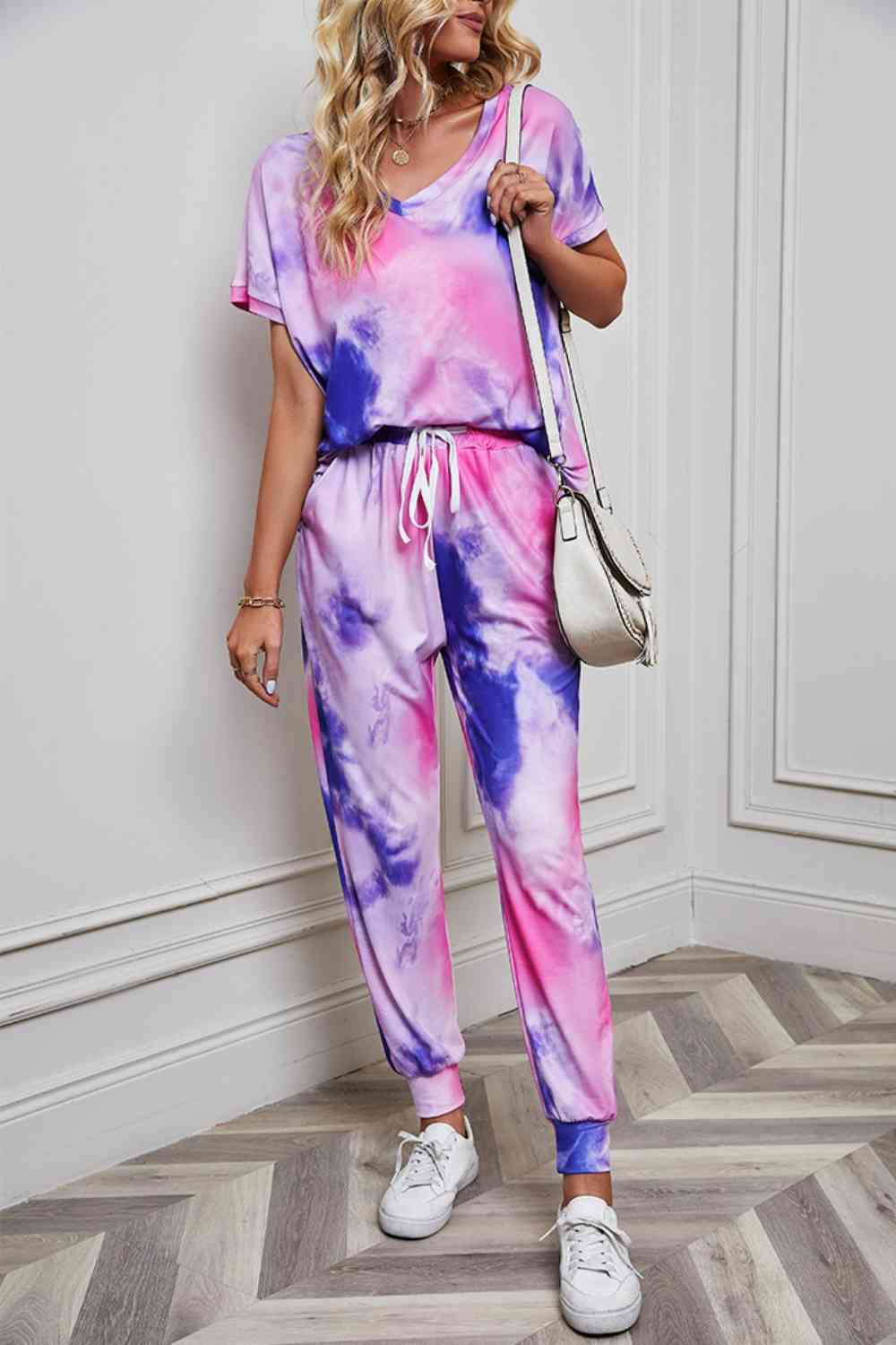 Tie-Dye Top and Pants Set