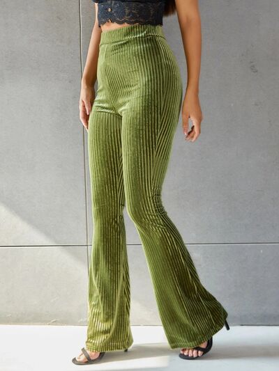 Ribbed High Waist Pants