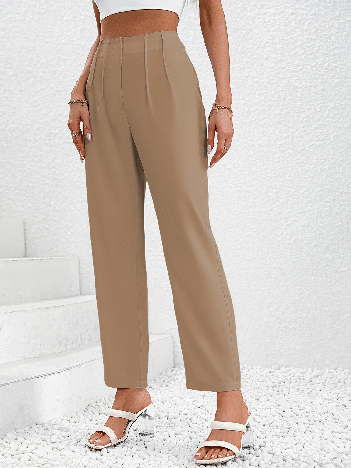 Ruched Long Pants