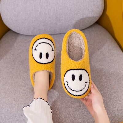 Melody Smiley Face Slippers