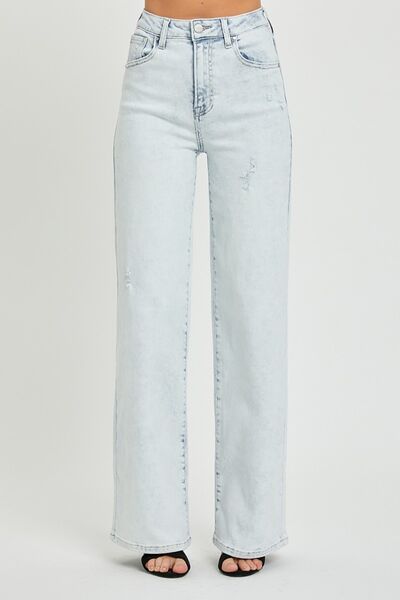 RISEN Ultra High Waist Wide Leg Jeans