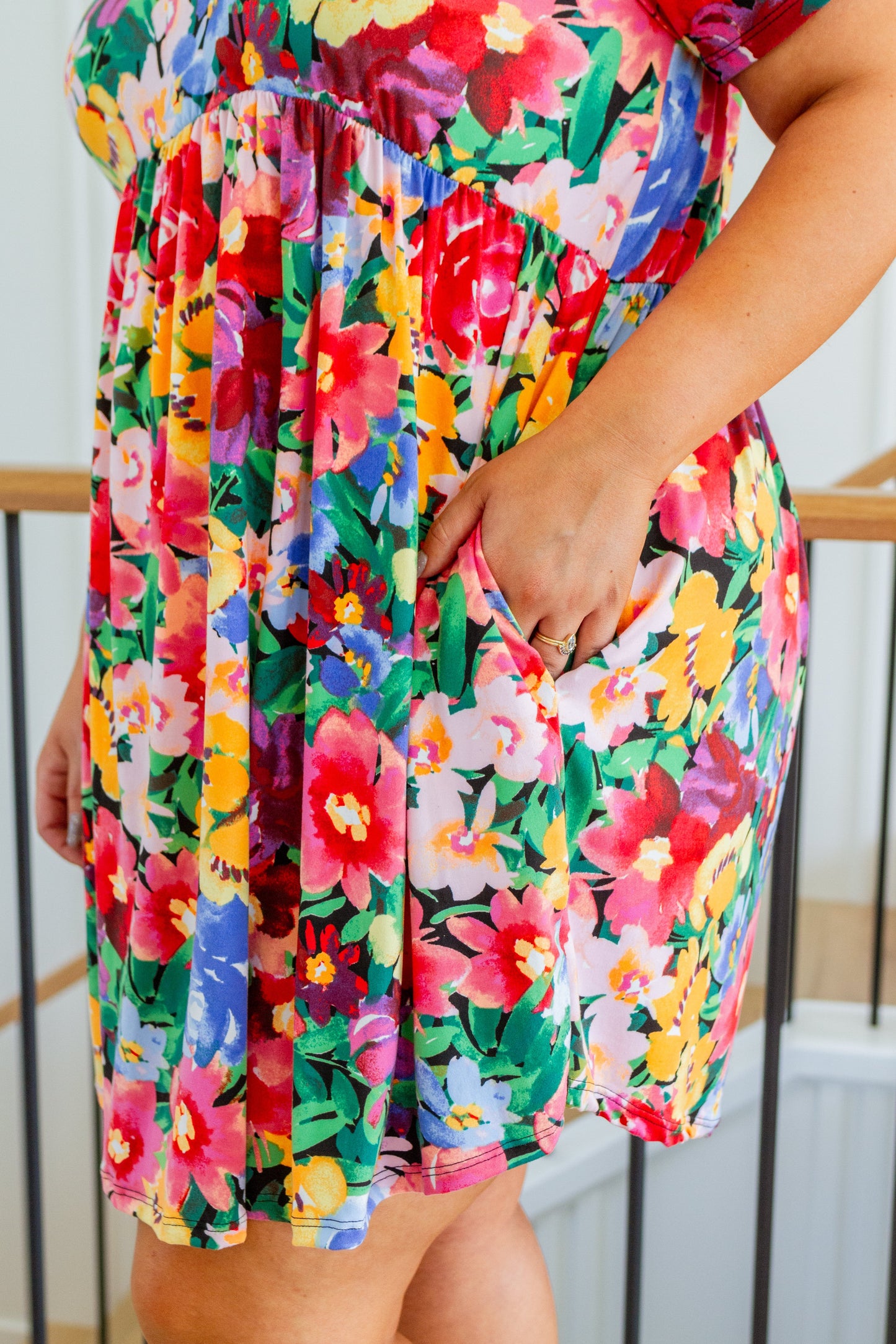 In The Garden Floral Dress