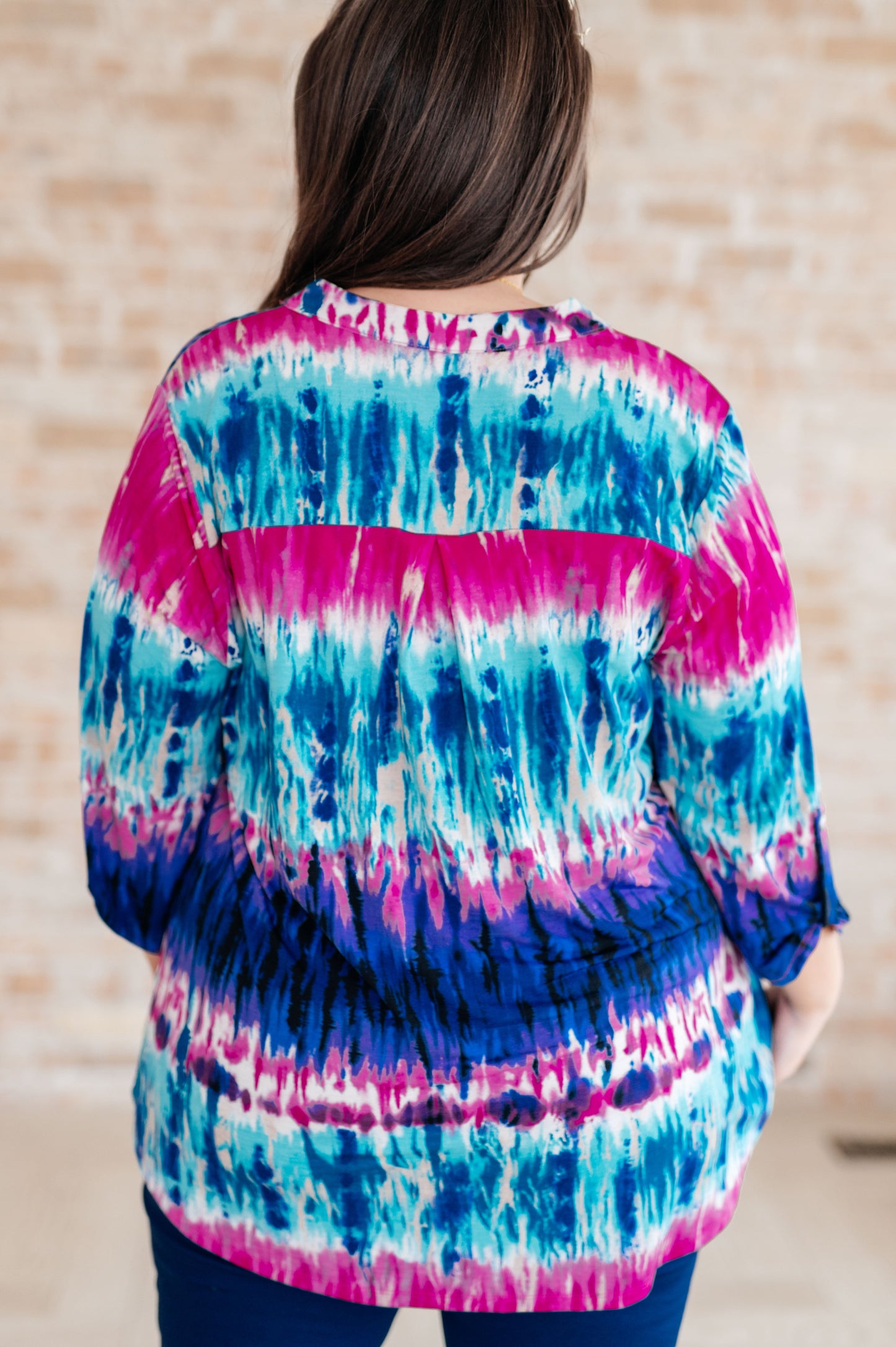 Lizzy Top in Tie Dye