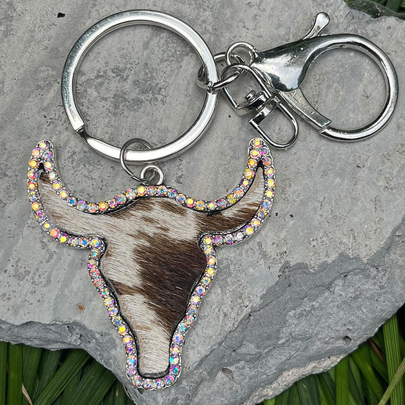 Bull Shape Key Chain