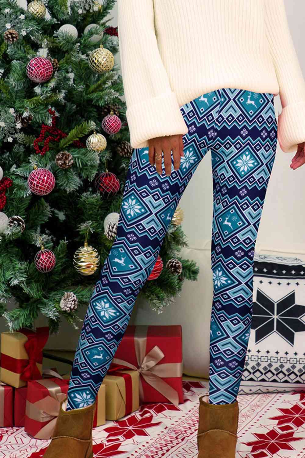 Full Size Geometric Leggings